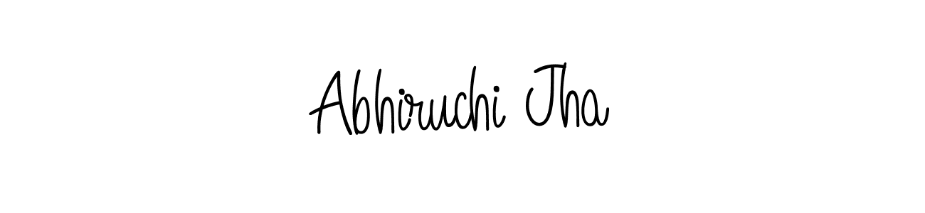 Once you've used our free online signature maker to create your best signature Angelique-Rose-font-FFP style, it's time to enjoy all of the benefits that Abhiruchi Jha name signing documents. Abhiruchi Jha signature style 5 images and pictures png