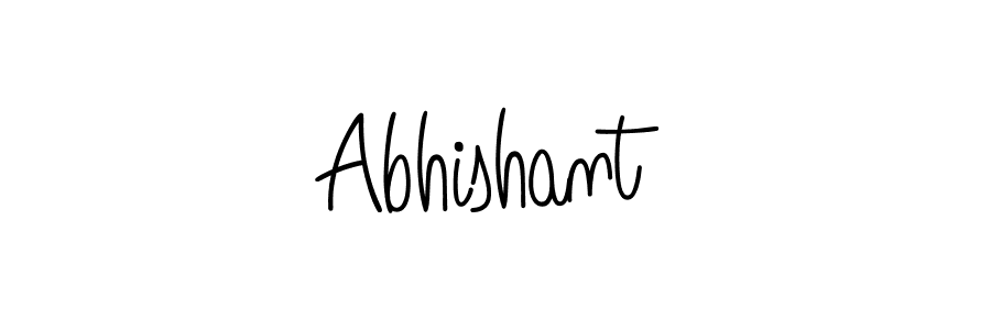 Abhishant stylish signature style. Best Handwritten Sign (Angelique-Rose-font-FFP) for my name. Handwritten Signature Collection Ideas for my name Abhishant. Abhishant signature style 5 images and pictures png