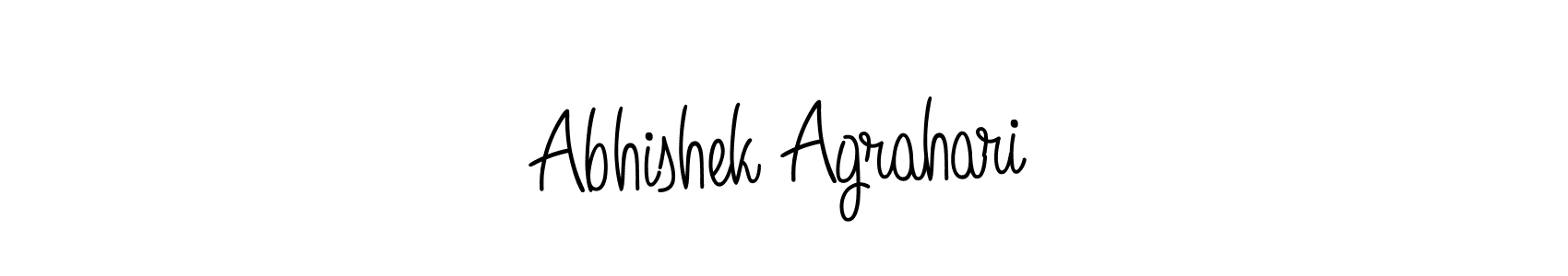 Make a short Abhishek Agrahari signature style. Manage your documents anywhere anytime using Angelique-Rose-font-FFP. Create and add eSignatures, submit forms, share and send files easily. Abhishek Agrahari signature style 5 images and pictures png