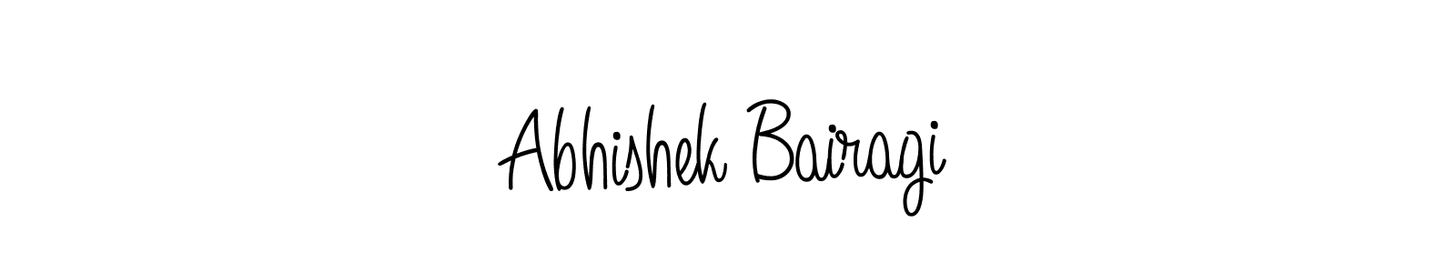 Angelique-Rose-font-FFP is a professional signature style that is perfect for those who want to add a touch of class to their signature. It is also a great choice for those who want to make their signature more unique. Get Abhishek Bairagi name to fancy signature for free. Abhishek Bairagi signature style 5 images and pictures png