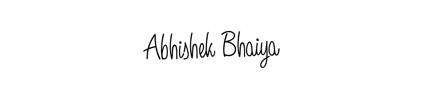 Best and Professional Signature Style for Abhishek Bhaiya. Angelique-Rose-font-FFP Best Signature Style Collection. Abhishek Bhaiya signature style 5 images and pictures png