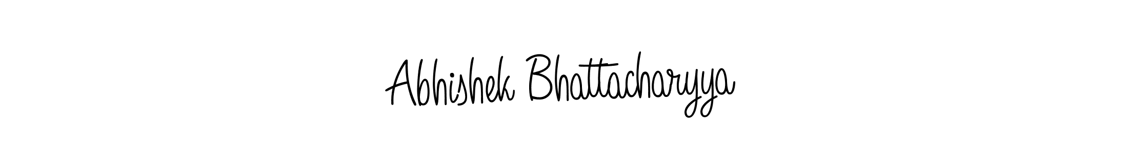 Make a short Abhishek Bhattacharyya signature style. Manage your documents anywhere anytime using Angelique-Rose-font-FFP. Create and add eSignatures, submit forms, share and send files easily. Abhishek Bhattacharyya signature style 5 images and pictures png