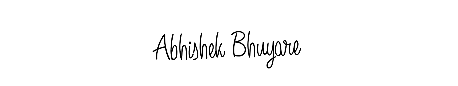 It looks lik you need a new signature style for name Abhishek Bhuyare. Design unique handwritten (Angelique-Rose-font-FFP) signature with our free signature maker in just a few clicks. Abhishek Bhuyare signature style 5 images and pictures png