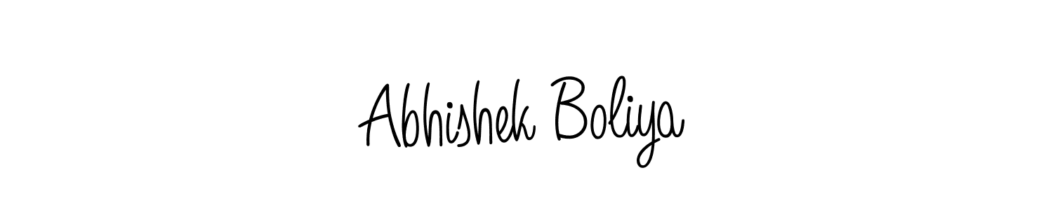 This is the best signature style for the Abhishek Boliya name. Also you like these signature font (Angelique-Rose-font-FFP). Mix name signature. Abhishek Boliya signature style 5 images and pictures png