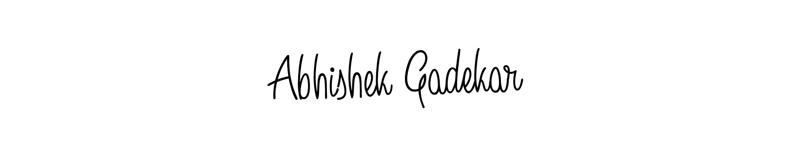 Best and Professional Signature Style for Abhishek Gadekar. Angelique-Rose-font-FFP Best Signature Style Collection. Abhishek Gadekar signature style 5 images and pictures png