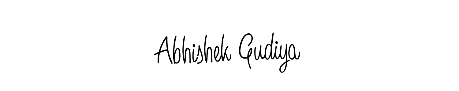 Make a beautiful signature design for name Abhishek Gudiya. Use this online signature maker to create a handwritten signature for free. Abhishek Gudiya signature style 5 images and pictures png