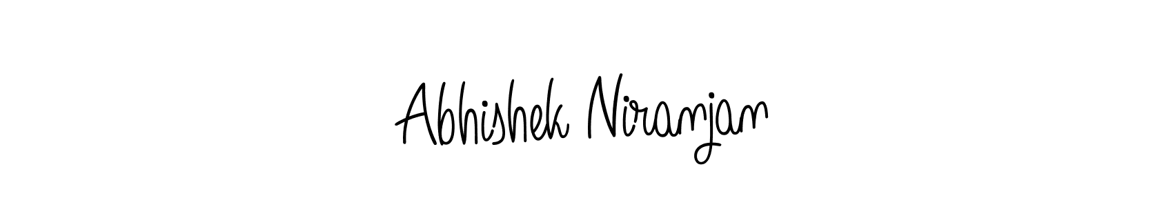 Make a short Abhishek Niranjan signature style. Manage your documents anywhere anytime using Angelique-Rose-font-FFP. Create and add eSignatures, submit forms, share and send files easily. Abhishek Niranjan signature style 5 images and pictures png