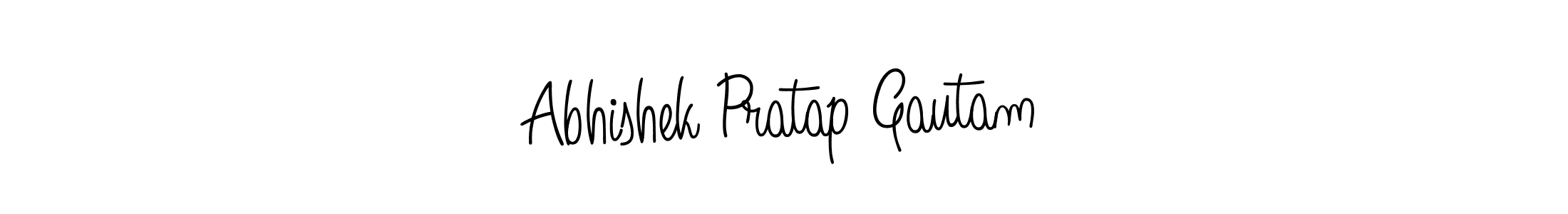 You can use this online signature creator to create a handwritten signature for the name Abhishek Pratap Gautam. This is the best online autograph maker. Abhishek Pratap Gautam signature style 5 images and pictures png