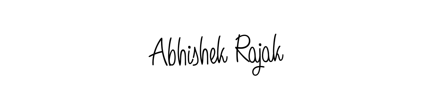 It looks lik you need a new signature style for name Abhishek Rajak. Design unique handwritten (Angelique-Rose-font-FFP) signature with our free signature maker in just a few clicks. Abhishek Rajak signature style 5 images and pictures png