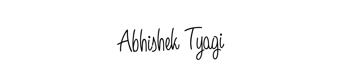 Once you've used our free online signature maker to create your best signature Angelique-Rose-font-FFP style, it's time to enjoy all of the benefits that Abhishek Tyagi name signing documents. Abhishek Tyagi signature style 5 images and pictures png