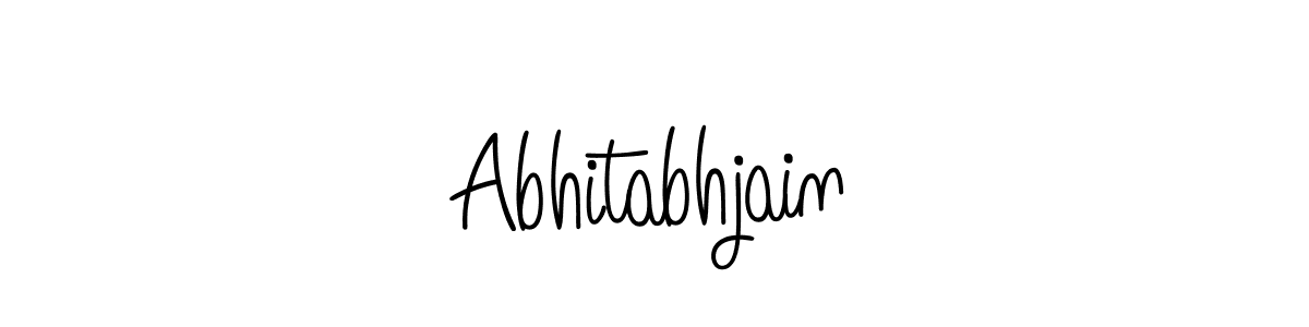 Once you've used our free online signature maker to create your best signature Angelique-Rose-font-FFP style, it's time to enjoy all of the benefits that Abhitabhjain name signing documents. Abhitabhjain signature style 5 images and pictures png