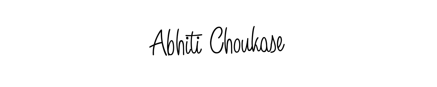 Make a beautiful signature design for name Abhiti Choukase. Use this online signature maker to create a handwritten signature for free. Abhiti Choukase signature style 5 images and pictures png