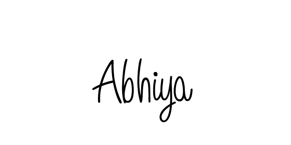 Also we have Abhiya name is the best signature style. Create professional handwritten signature collection using Angelique-Rose-font-FFP autograph style. Abhiya signature style 5 images and pictures png