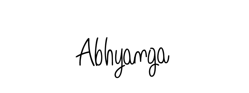 How to make Abhyanga signature? Angelique-Rose-font-FFP is a professional autograph style. Create handwritten signature for Abhyanga name. Abhyanga signature style 5 images and pictures png