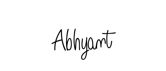 You can use this online signature creator to create a handwritten signature for the name Abhyant. This is the best online autograph maker. Abhyant signature style 5 images and pictures png