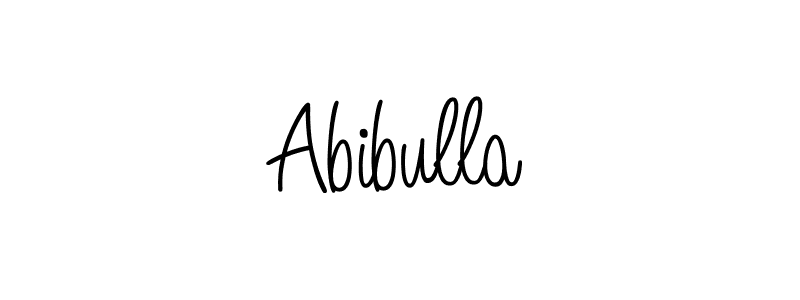 Abibulla stylish signature style. Best Handwritten Sign (Angelique-Rose-font-FFP) for my name. Handwritten Signature Collection Ideas for my name Abibulla. Abibulla signature style 5 images and pictures png