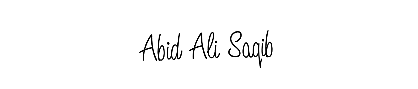 How to make Abid Ali Saqib signature? Angelique-Rose-font-FFP is a professional autograph style. Create handwritten signature for Abid Ali Saqib name. Abid Ali Saqib signature style 5 images and pictures png