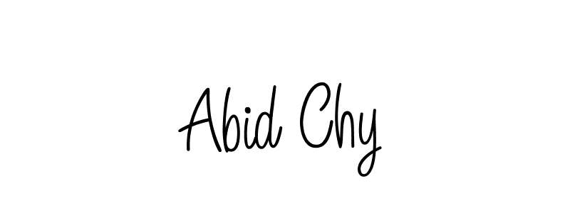 The best way (Angelique-Rose-font-FFP) to make a short signature is to pick only two or three words in your name. The name Abid Chy include a total of six letters. For converting this name. Abid Chy signature style 5 images and pictures png