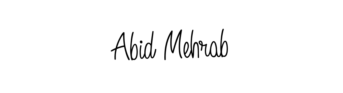 Best and Professional Signature Style for Abid Mehrab. Angelique-Rose-font-FFP Best Signature Style Collection. Abid Mehrab signature style 5 images and pictures png