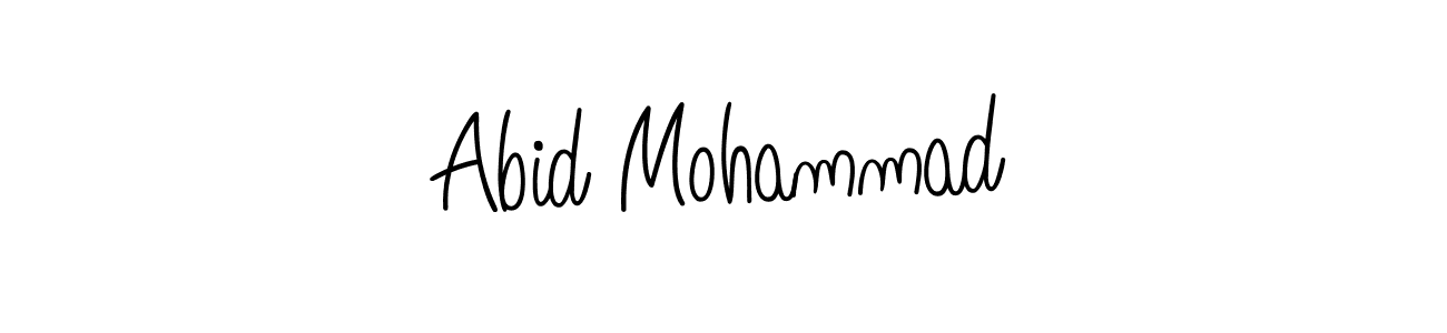 Angelique-Rose-font-FFP is a professional signature style that is perfect for those who want to add a touch of class to their signature. It is also a great choice for those who want to make their signature more unique. Get Abid Mohammad name to fancy signature for free. Abid Mohammad signature style 5 images and pictures png