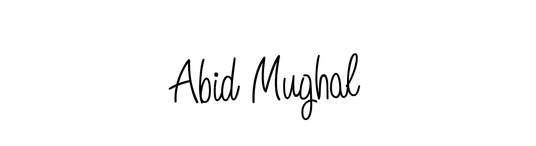 Also we have Abid Mughal name is the best signature style. Create professional handwritten signature collection using Angelique-Rose-font-FFP autograph style. Abid Mughal signature style 5 images and pictures png