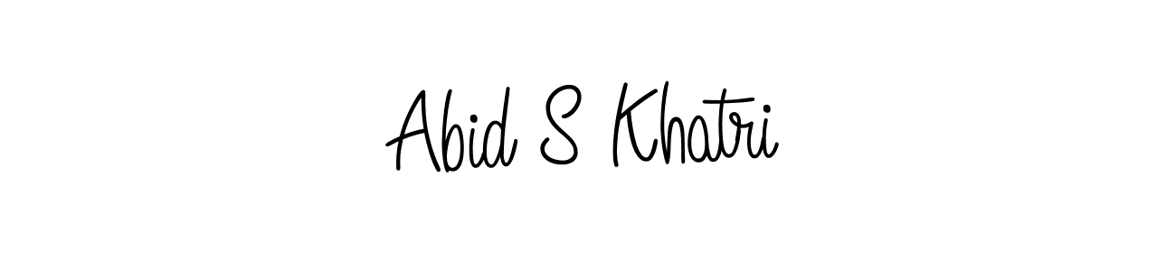 Best and Professional Signature Style for Abid S Khatri. Angelique-Rose-font-FFP Best Signature Style Collection. Abid S Khatri signature style 5 images and pictures png