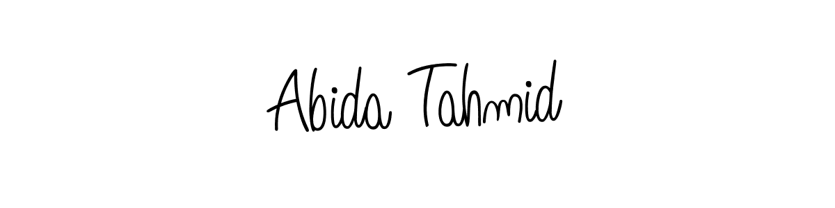 See photos of Abida Tahmid official signature by Spectra . Check more albums & portfolios. Read reviews & check more about Angelique-Rose-font-FFP font. Abida Tahmid signature style 5 images and pictures png