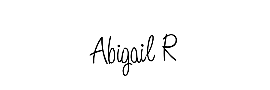 Here are the top 10 professional signature styles for the name Abigail R. These are the best autograph styles you can use for your name. Abigail R signature style 5 images and pictures png