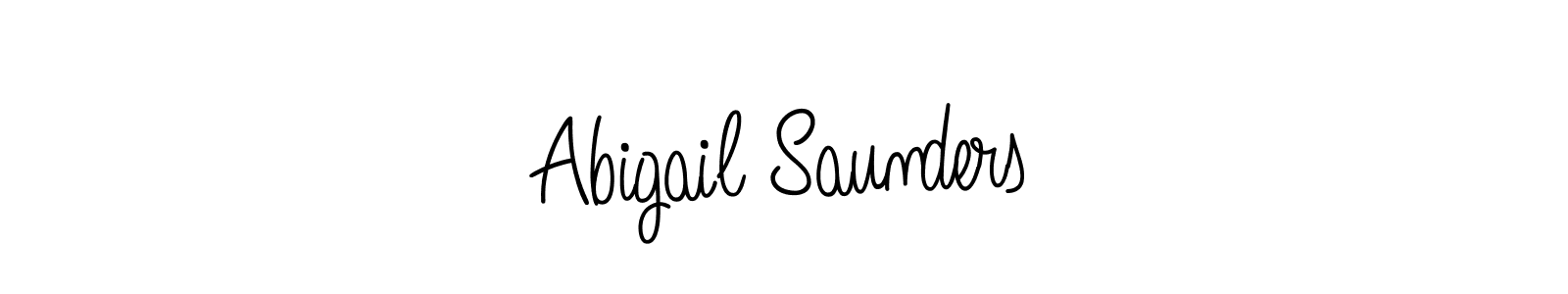Also we have Abigail Saunders name is the best signature style. Create professional handwritten signature collection using Angelique-Rose-font-FFP autograph style. Abigail Saunders signature style 5 images and pictures png