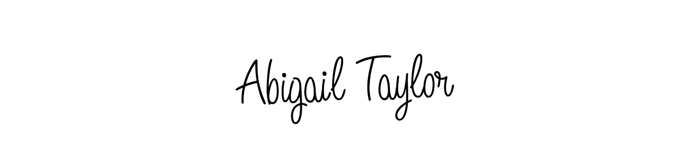 How to make Abigail Taylor signature? Angelique-Rose-font-FFP is a professional autograph style. Create handwritten signature for Abigail Taylor name. Abigail Taylor signature style 5 images and pictures png