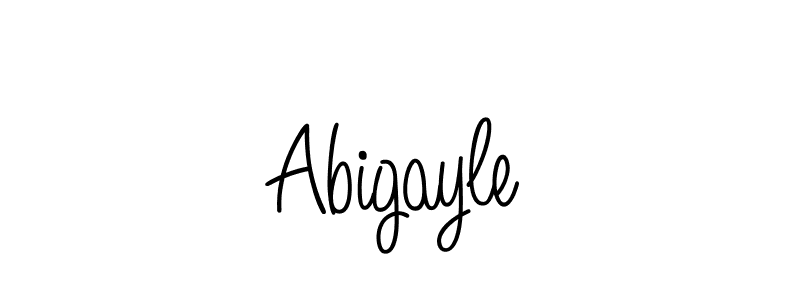 Abigayle stylish signature style. Best Handwritten Sign (Angelique-Rose-font-FFP) for my name. Handwritten Signature Collection Ideas for my name Abigayle. Abigayle signature style 5 images and pictures png