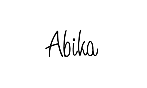 Check out images of Autograph of Abika name. Actor Abika Signature Style. Angelique-Rose-font-FFP is a professional sign style online. Abika signature style 5 images and pictures png