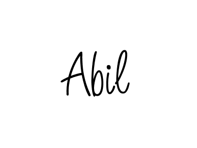 if you are searching for the best signature style for your name Abil. so please give up your signature search. here we have designed multiple signature styles  using Angelique-Rose-font-FFP. Abil signature style 5 images and pictures png