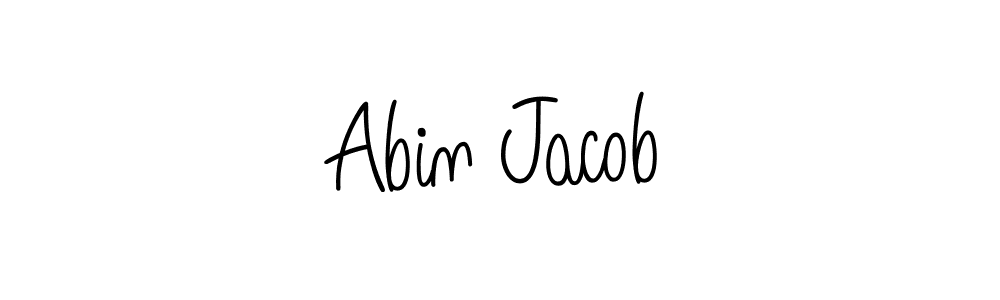 Here are the top 10 professional signature styles for the name Abin Jacob. These are the best autograph styles you can use for your name. Abin Jacob signature style 5 images and pictures png