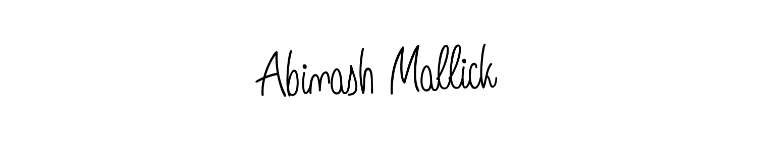 Make a beautiful signature design for name Abinash Mallick. Use this online signature maker to create a handwritten signature for free. Abinash Mallick signature style 5 images and pictures png