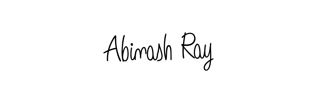 You should practise on your own different ways (Angelique-Rose-font-FFP) to write your name (Abinash Ray) in signature. don't let someone else do it for you. Abinash Ray signature style 5 images and pictures png