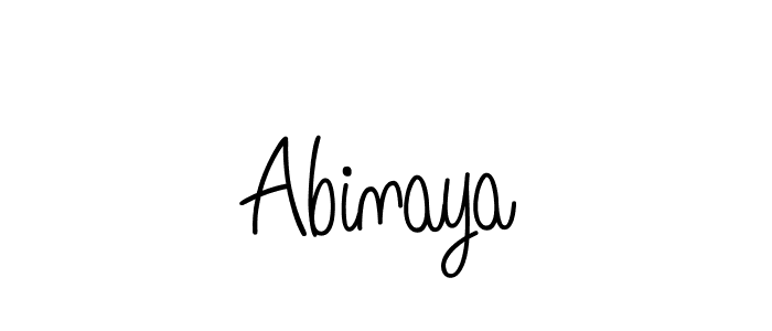 How to make Abinaya signature? Angelique-Rose-font-FFP is a professional autograph style. Create handwritten signature for Abinaya name. Abinaya signature style 5 images and pictures png