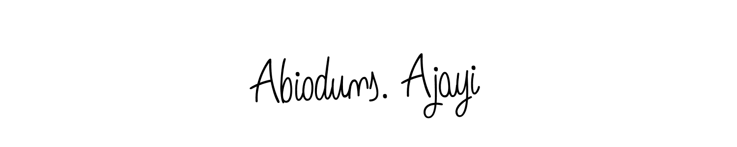 Best and Professional Signature Style for Abioduns. Ajayi. Angelique-Rose-font-FFP Best Signature Style Collection. Abioduns. Ajayi signature style 5 images and pictures png