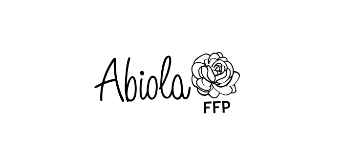 Best and Professional Signature Style for Abiola8. Angelique-Rose-font-FFP Best Signature Style Collection. Abiola8 signature style 5 images and pictures png