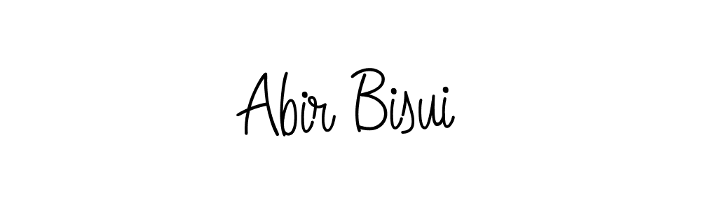 Angelique-Rose-font-FFP is a professional signature style that is perfect for those who want to add a touch of class to their signature. It is also a great choice for those who want to make their signature more unique. Get Abir Bisui name to fancy signature for free. Abir Bisui signature style 5 images and pictures png