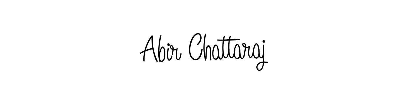 You should practise on your own different ways (Angelique-Rose-font-FFP) to write your name (Abir Chattaraj) in signature. don't let someone else do it for you. Abir Chattaraj signature style 5 images and pictures png