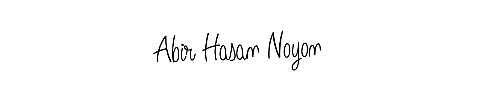 Also we have Abir Hasan Noyon name is the best signature style. Create professional handwritten signature collection using Angelique-Rose-font-FFP autograph style. Abir Hasan Noyon signature style 5 images and pictures png