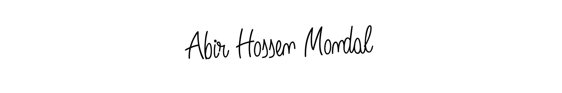 It looks lik you need a new signature style for name Abir Hossen Mondal. Design unique handwritten (Angelique-Rose-font-FFP) signature with our free signature maker in just a few clicks. Abir Hossen Mondal signature style 5 images and pictures png