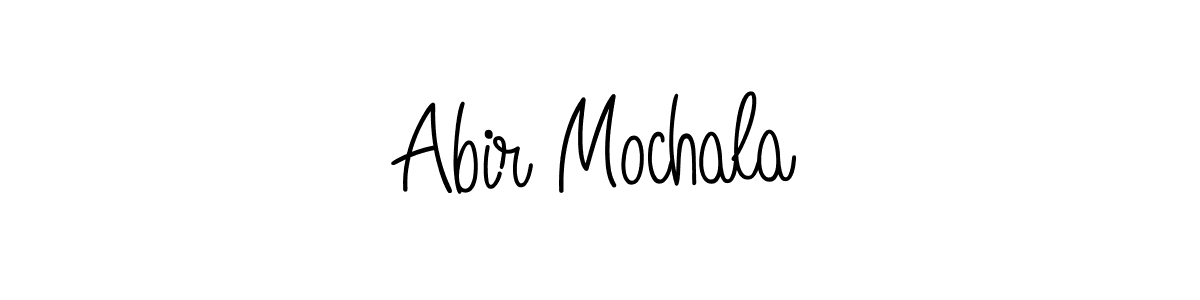 Also You can easily find your signature by using the search form. We will create Abir Mochala name handwritten signature images for you free of cost using Angelique-Rose-font-FFP sign style. Abir Mochala signature style 5 images and pictures png