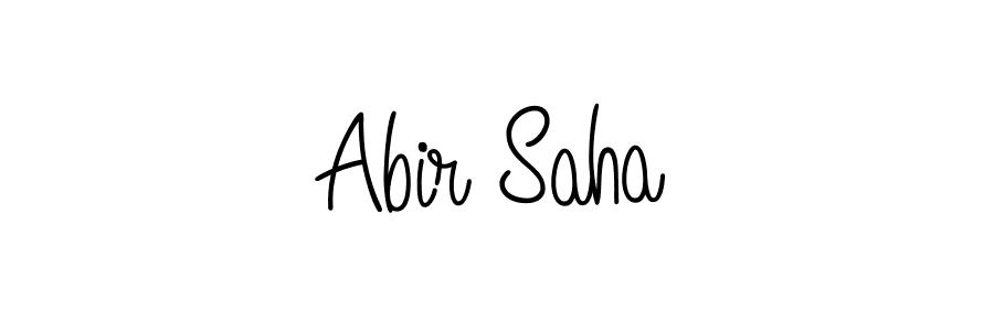 Make a beautiful signature design for name Abir Saha. Use this online signature maker to create a handwritten signature for free. Abir Saha signature style 5 images and pictures png