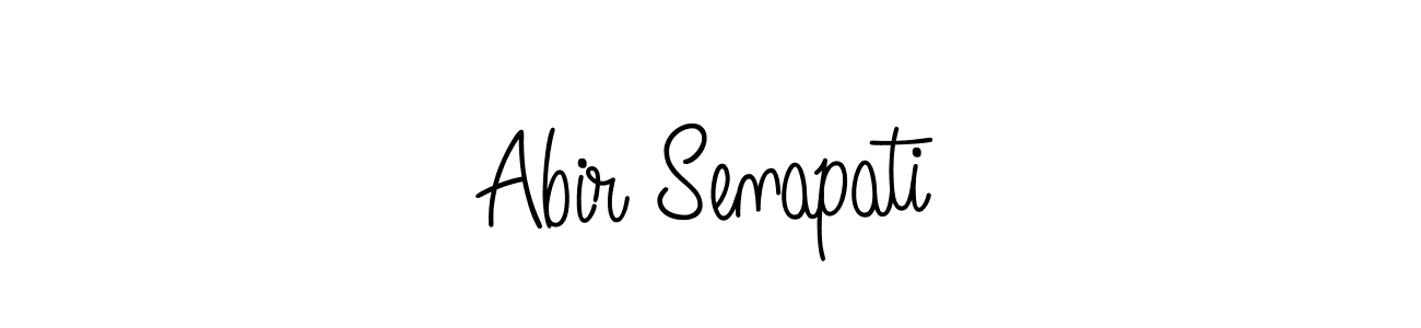How to make Abir Senapati signature? Angelique-Rose-font-FFP is a professional autograph style. Create handwritten signature for Abir Senapati name. Abir Senapati signature style 5 images and pictures png