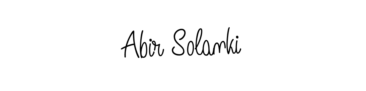 This is the best signature style for the Abir Solanki name. Also you like these signature font (Angelique-Rose-font-FFP). Mix name signature. Abir Solanki signature style 5 images and pictures png