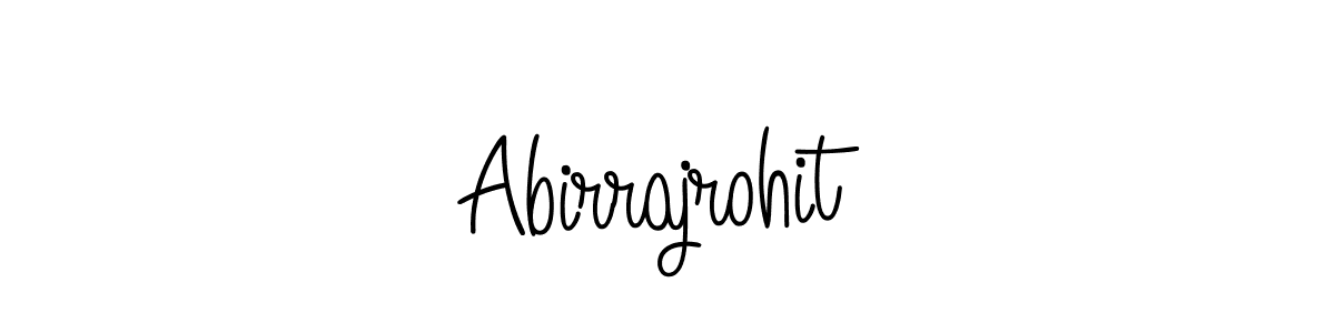 Also You can easily find your signature by using the search form. We will create Abirrajrohit name handwritten signature images for you free of cost using Angelique-Rose-font-FFP sign style. Abirrajrohit signature style 5 images and pictures png