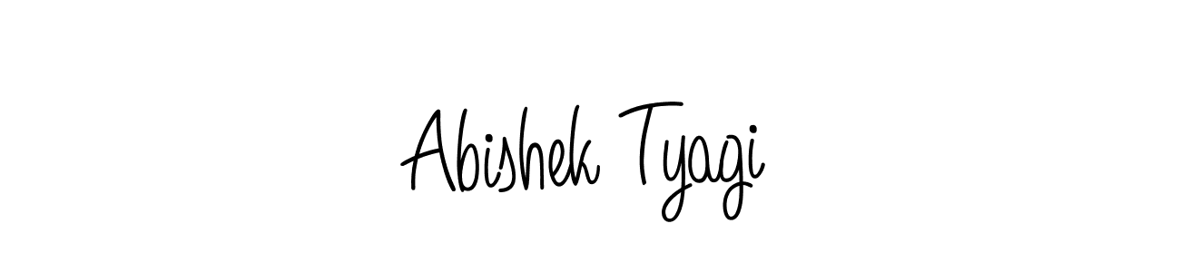 Make a short Abishek Tyagi signature style. Manage your documents anywhere anytime using Angelique-Rose-font-FFP. Create and add eSignatures, submit forms, share and send files easily. Abishek Tyagi signature style 5 images and pictures png