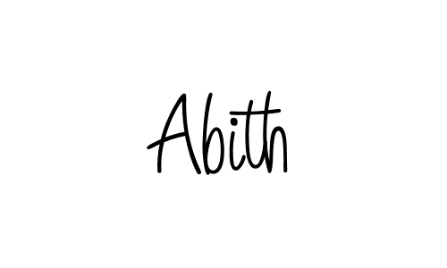 Abith stylish signature style. Best Handwritten Sign (Angelique-Rose-font-FFP) for my name. Handwritten Signature Collection Ideas for my name Abith. Abith signature style 5 images and pictures png